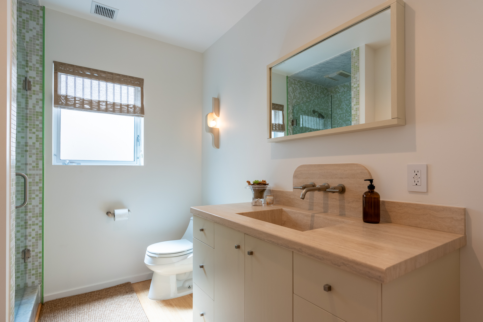 Bathroom Vanity & Surface Transformation after — Bathroom by Bronwyn Poole