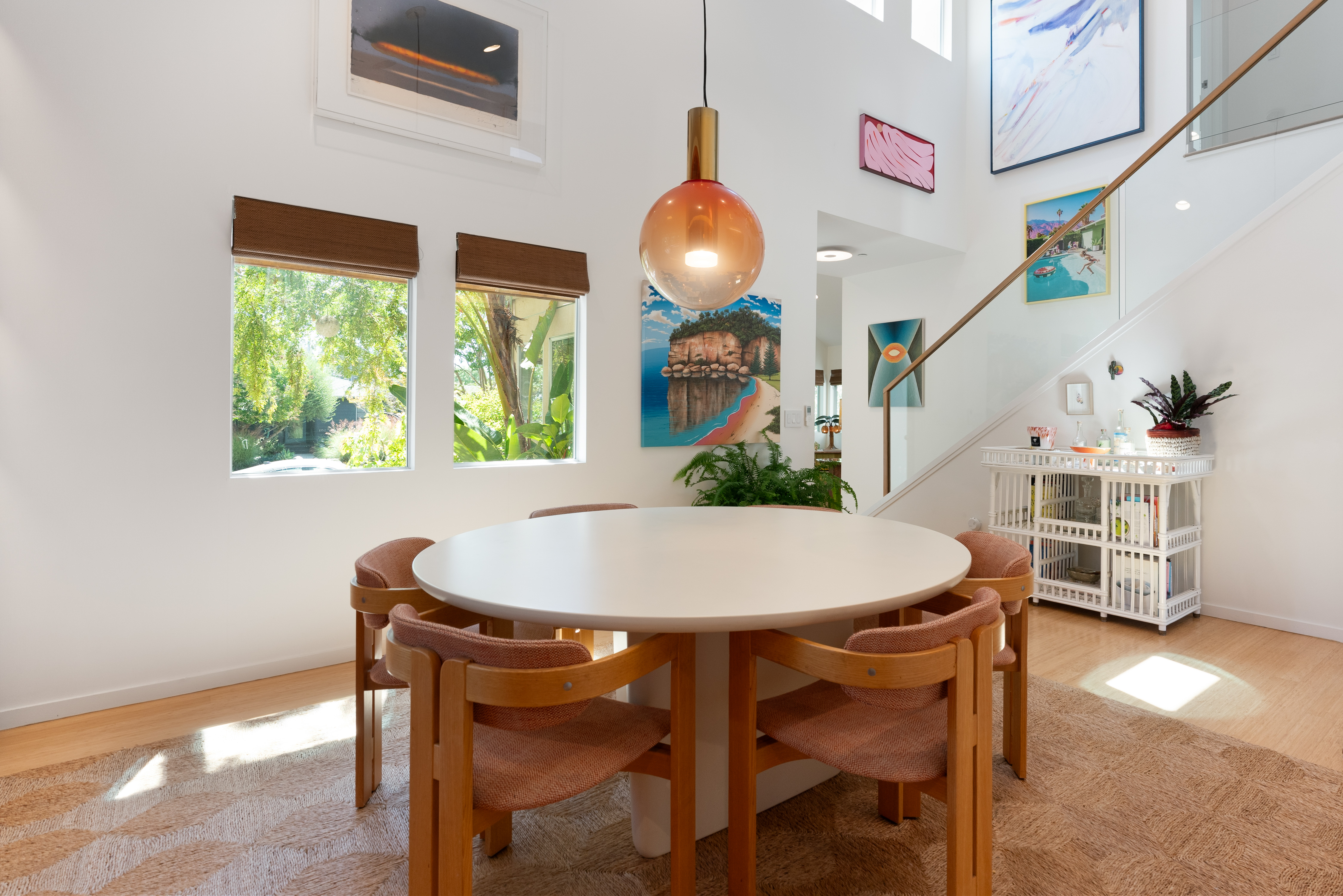 Dining Room Staircase & Gallery Wall Transformation after — Dining Room by Bronwyn Poole