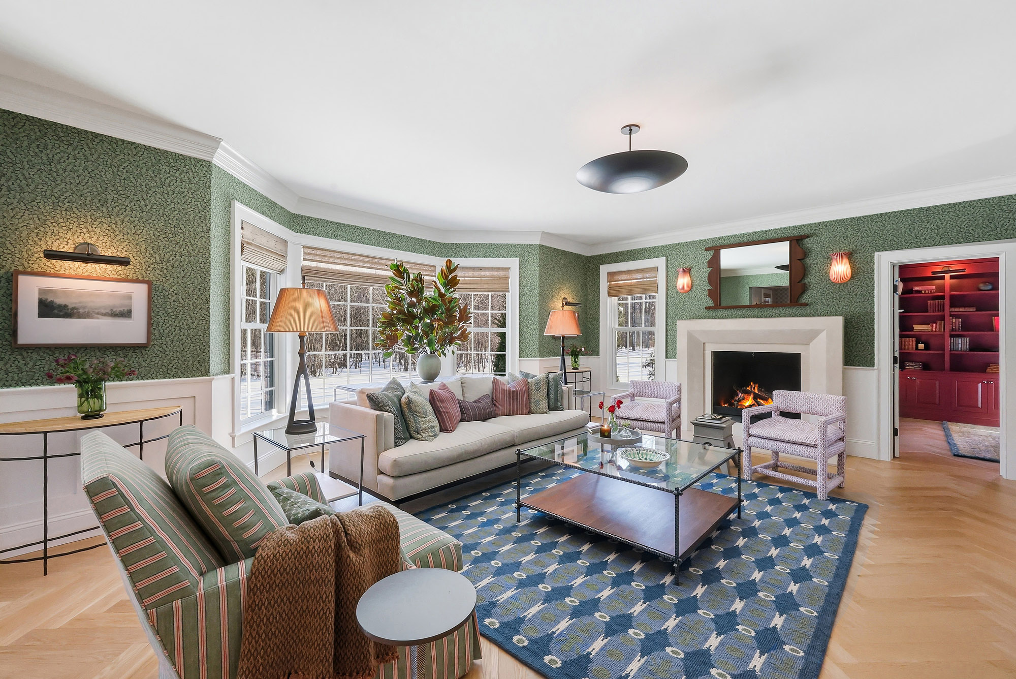 Bay Window Living Room Transformation after — Living Room by Bronwyn Poole