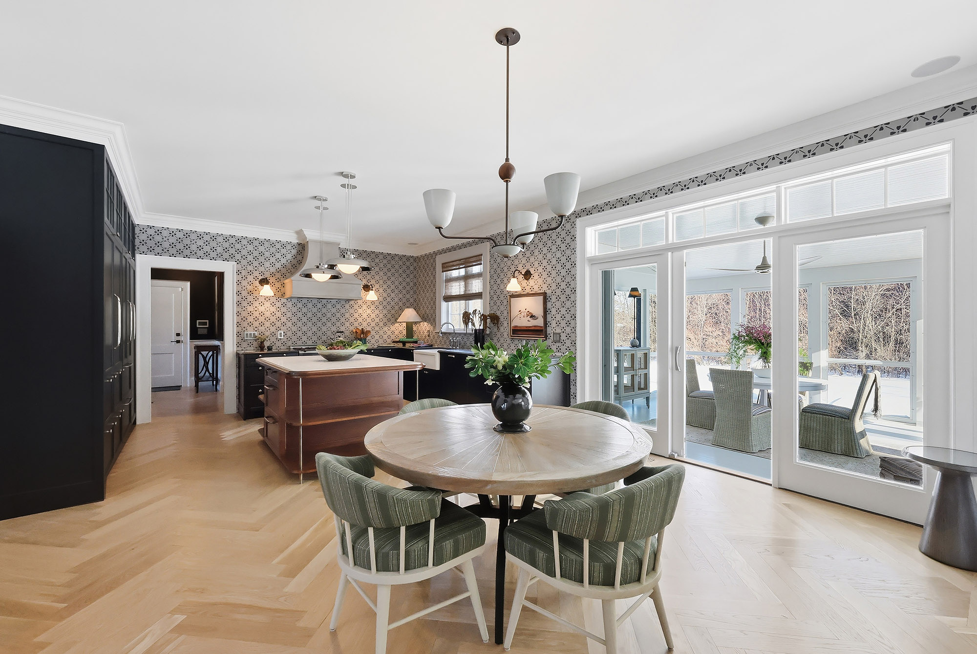Open-Plan Kitchen & Dining Transformation after — Kitchen by Bronwyn Poole