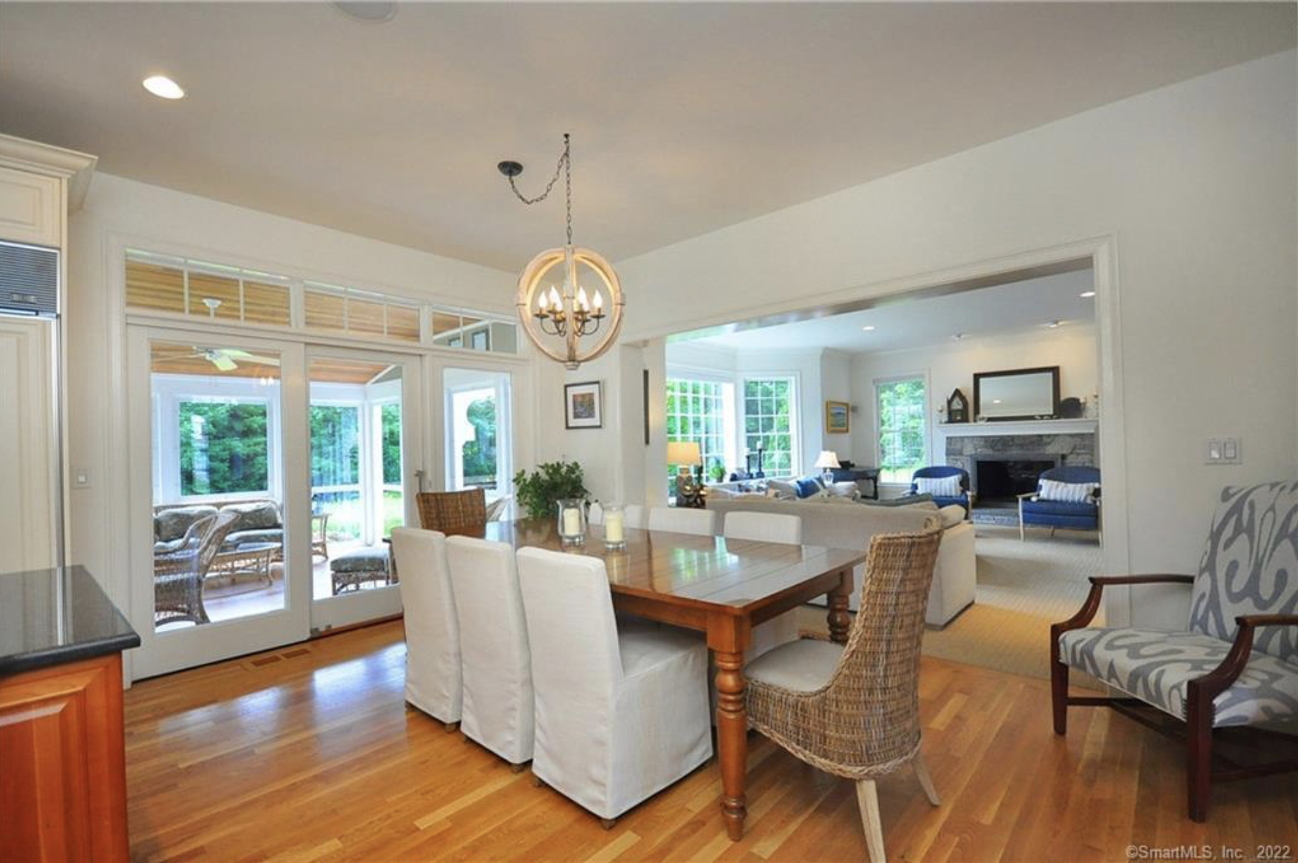 Dining Area & Living Room Vista Transformation before — Dining Area design