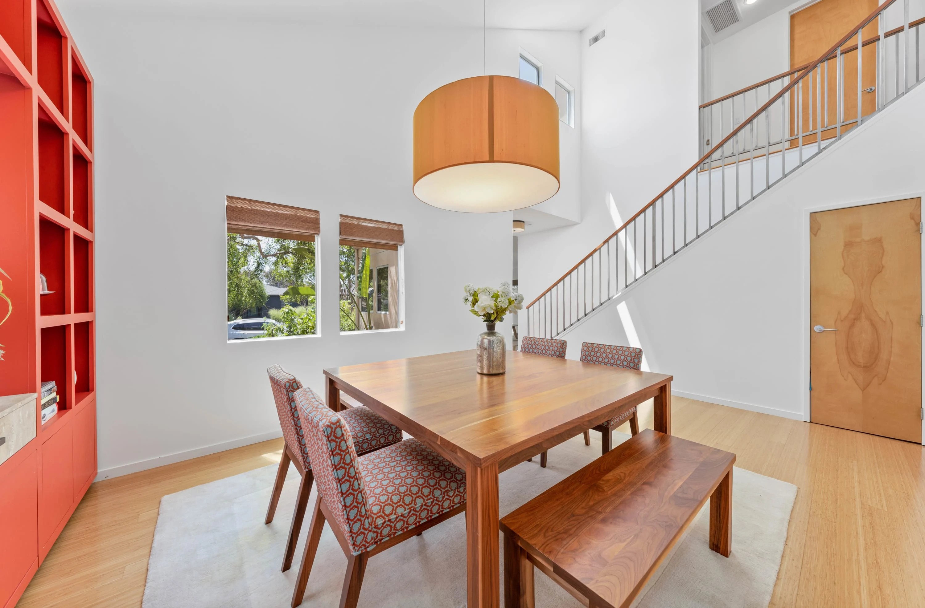 Dining Room Staircase & Gallery Wall Transformation before — Dining Room design