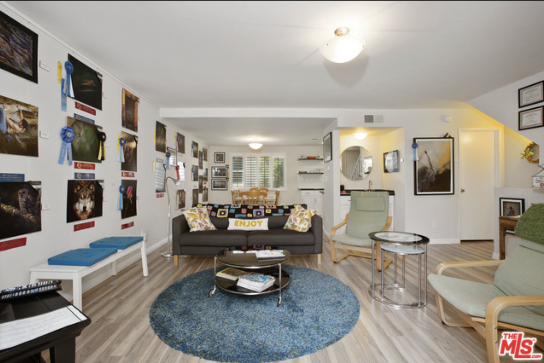 Family Room Coastal Layered Transformation before — Family Room design