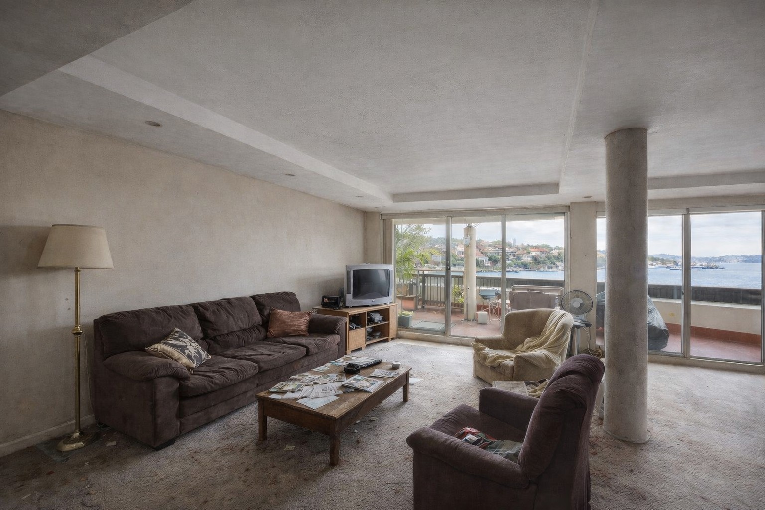 Harbourside Living Room Transformation before — Living Room design
