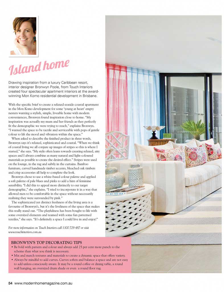 Modern Home — Seaside Dreaming Display