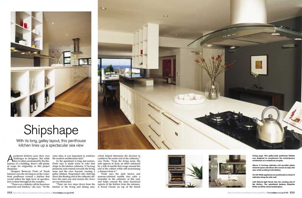 Trends Magazine — Beauty Point Kitchen