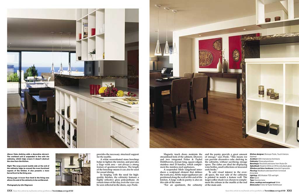 Trends Magazine — Beauty Point Kitchen — 2