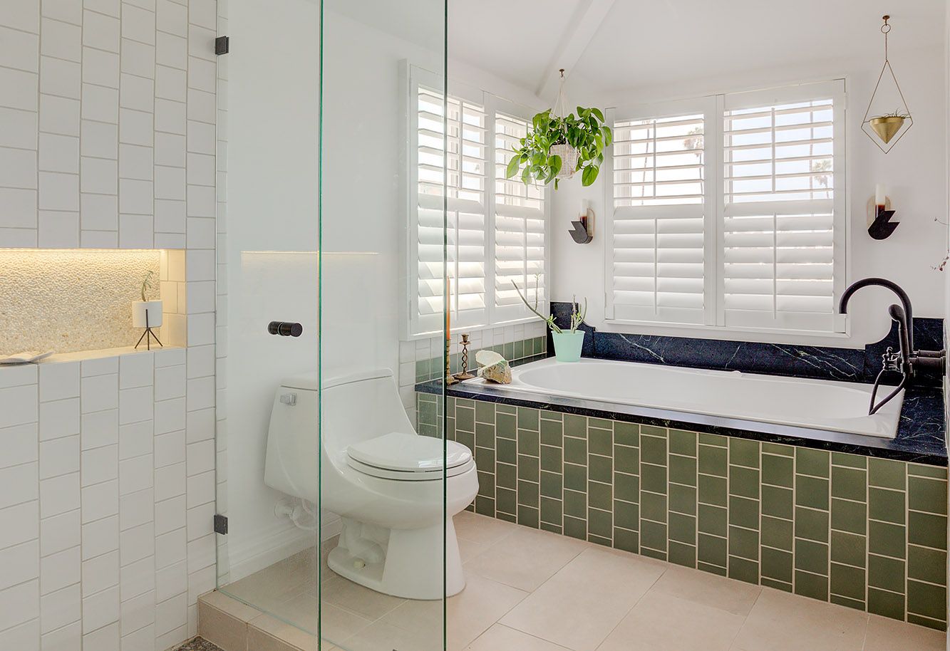 Master Bathroom Transformation after — Bathroom by Bronwyn Poole